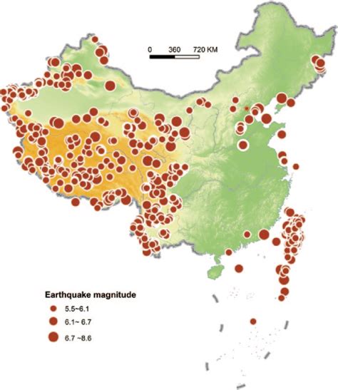 earthquake prone areas in china
